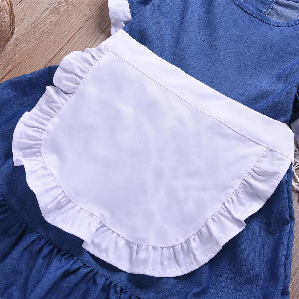 Girls Short-sleeve Casual Dress Wholesale Boutique Girl Clothing - PrettyKid