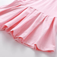 Toddler Girls Short Sleeve Lapel Fruit Dress stylish children's clothing wholesale - PrettyKid