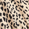Girls Short Sleeve Leopard Printed Bow Decor Tulle Dress & Headband Wholesale Girls Clothing - PrettyKid