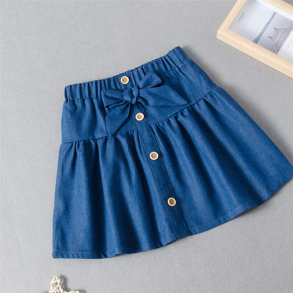 Girls Short Sleeve Sling Solid Top & Skirts Children's Wholesale Boutique Clothing - PrettyKid