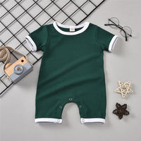 Baby Unisex Short Sleeve Summer Romper Baby Wholesale Suppliers - PrettyKid