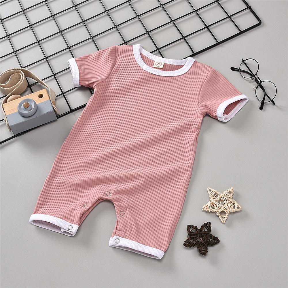 Baby Unisex Short Sleeve Summer Romper Baby Wholesale Suppliers - PrettyKid