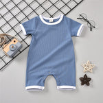 Baby Unisex Short Sleeve Summer Romper Baby Wholesale Suppliers - PrettyKid