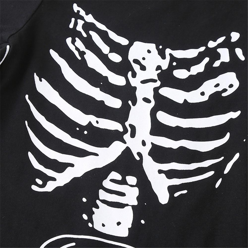 Baby Boys Skeleton Long Sleeve Bat Romper Wholesale Baby Rompers - PrettyKid