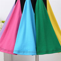 Girls Sleeveless Color Block Summer Dress Kids Wholesale Clothing Warehouse - PrettyKid