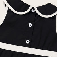 Baby Girls Sleeveless Doll Collar Dress Baby Clothes Suppliers - PrettyKid