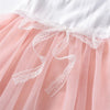 Girls Sleeveless Mesh Splicing Princess Dress Wholesale Little Girl clothes - PrettyKid