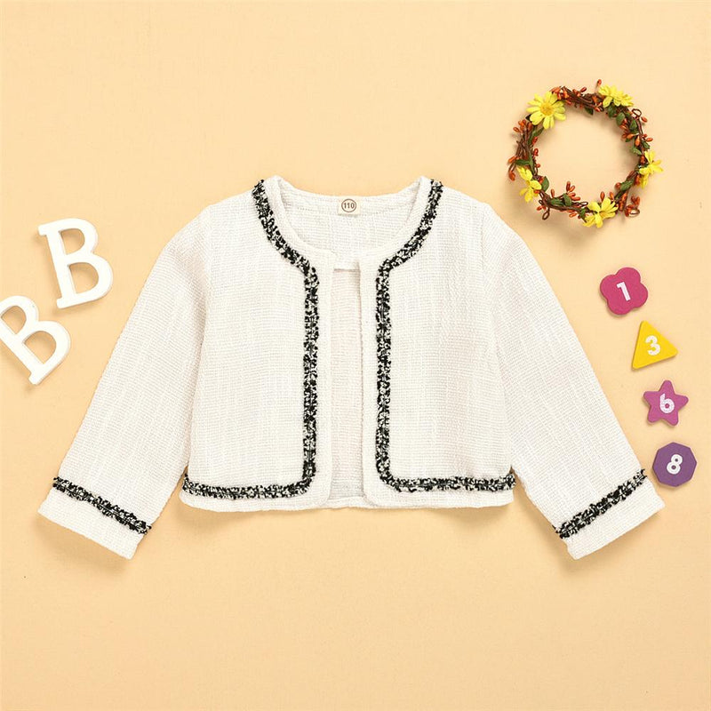 Toddler Girls Sleeveless Pocket Dress & Cardigan Coat Girl Wholesale - PrettyKid