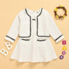 Toddler Girls Sleeveless Pocket Dress & Cardigan Coat Girl Wholesale - PrettyKid