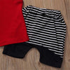 Baby Boys Sleeveless Striped Hoodie Top & Shorts Boys Summer Outfits - PrettyKid
