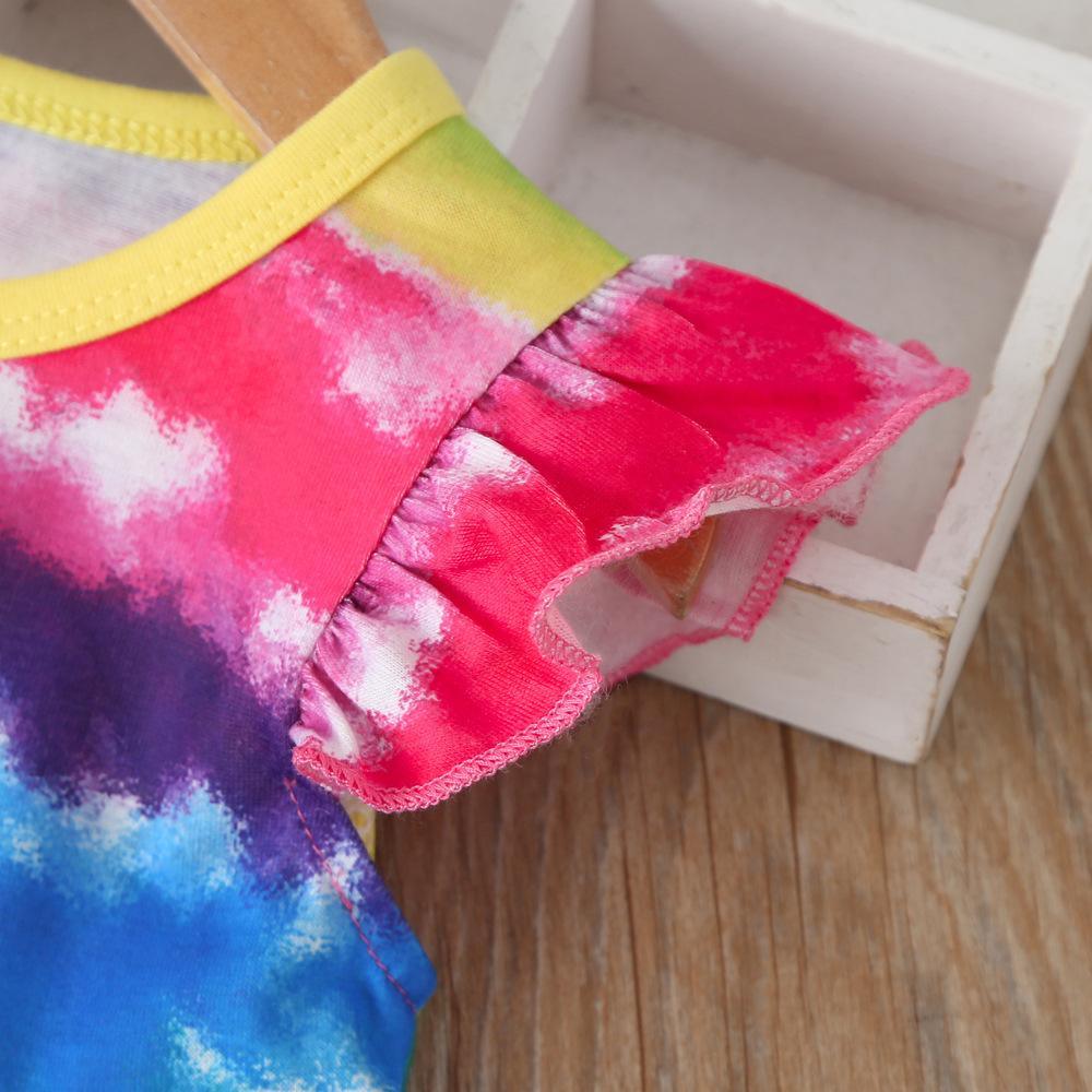 Girls Sleeveless Tie Dye Dress Wholesale Kids Clothing Distributors - PrettyKid