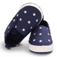 Baby Girls Slip Ons Star Casual Sneakers - PrettyKid