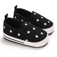 Baby Girls Slip Ons Star Casual Sneakers - PrettyKid