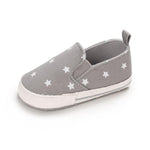Baby Girls Slip Ons Star Casual Sneakers - PrettyKid