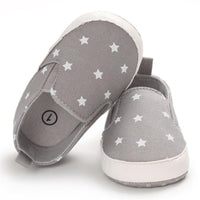 Baby Girls Slip Ons Star Casual Sneakers - PrettyKid