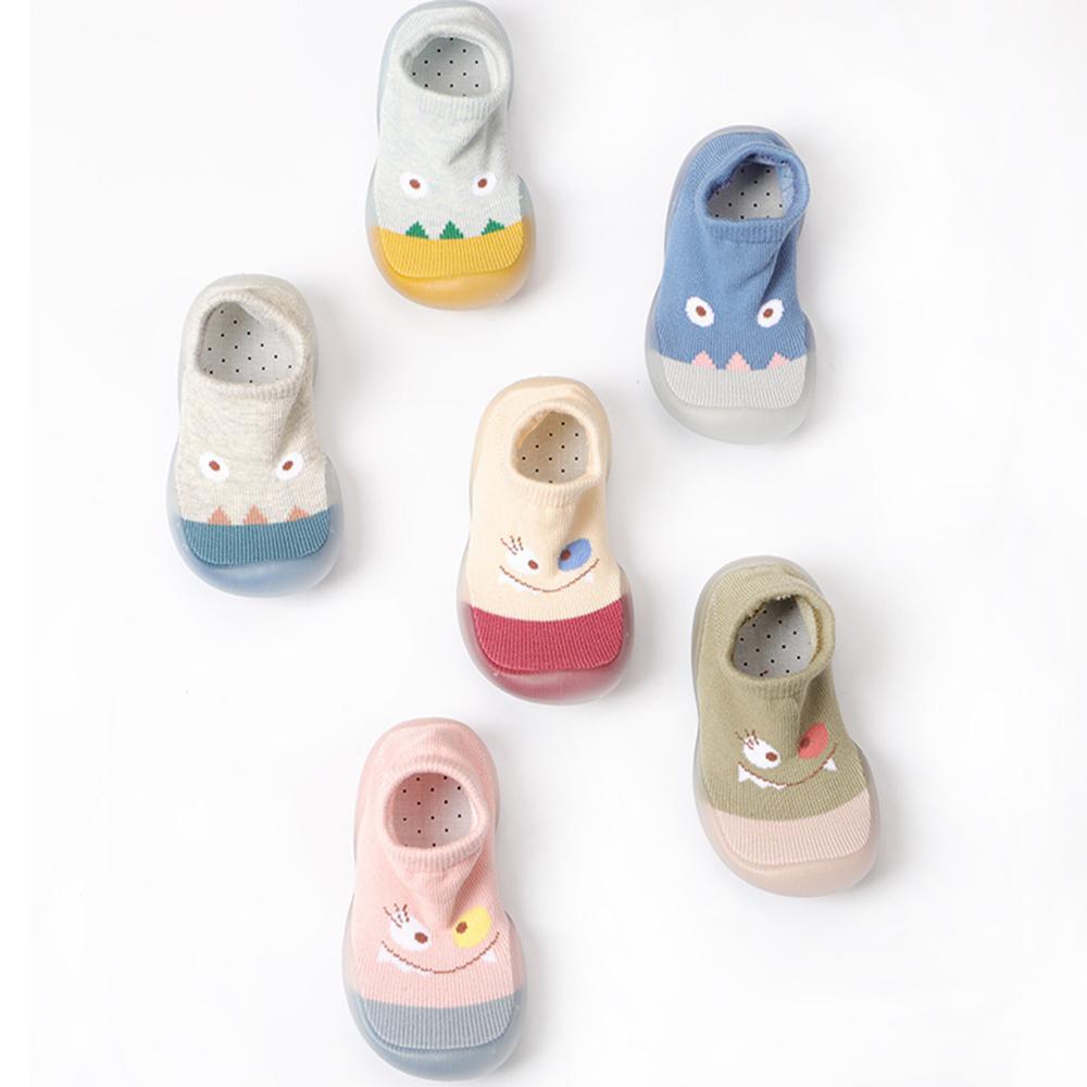 Baby Smile Cartoon Knitted Breathable Shoes - PrettyKid