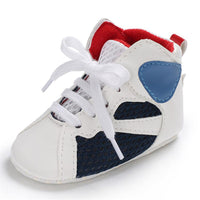 Baby Boys Soft Lace Up Non-slip Sneakers - PrettyKid