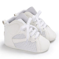 Baby Boys Soft Lace Up Non-slip Sneakers - PrettyKid