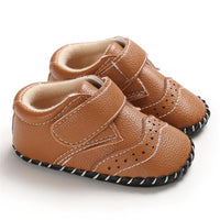 Baby Unisex Soft Non-Slip Magic Tape Flats Wholesale Baby Shoes Suppliers - PrettyKid