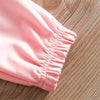 Girls Soft Ruffle Solid Elastic Waist Pants - PrettyKid