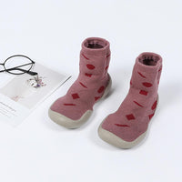 Baby Soft Sole Printed Flat Shoes - PrettyKid