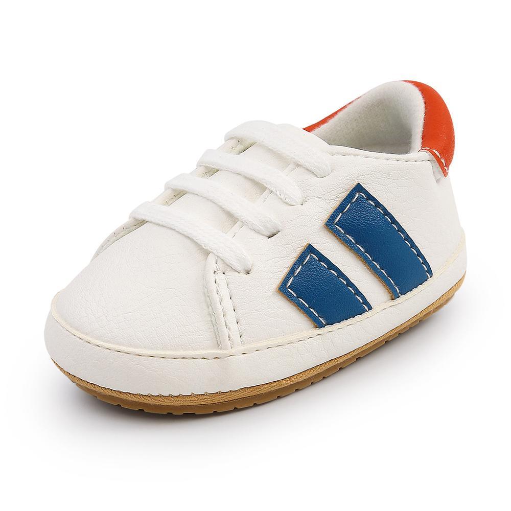 Baby Soft Soled Lace-up Casual Sneakers Wholesale Toddler Shoes - PrettyKid