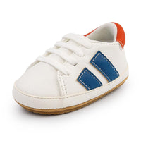 Baby Soft Soled Lace-up Casual Sneakers Wholesale Toddler Shoes - PrettyKid