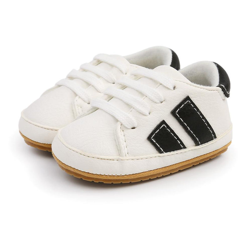 Baby Soft Soled Lace-up Casual Sneakers Wholesale Toddler Shoes - PrettyKid