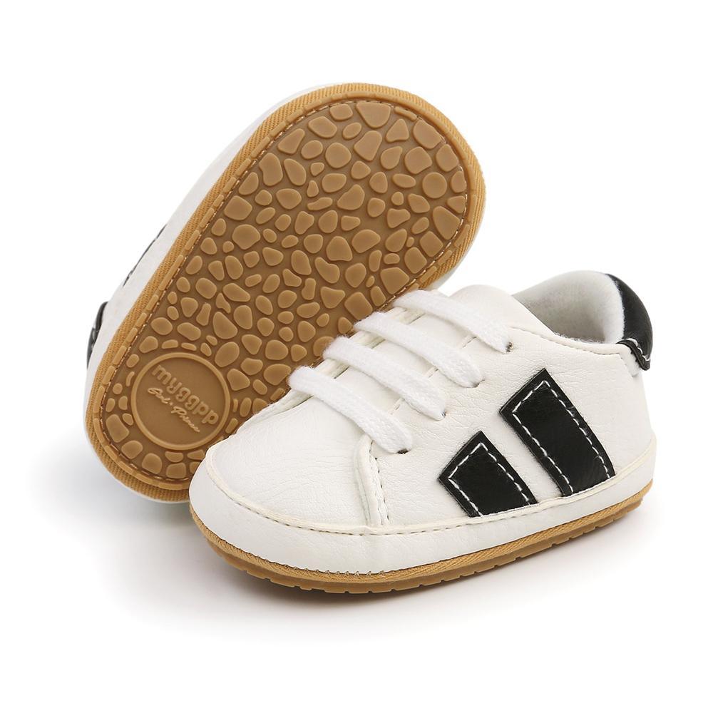 Baby Soft Soled Lace-up Casual Sneakers Wholesale Toddler Shoes - PrettyKid