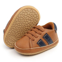 Baby Soft Soled Lace-up Casual Sneakers Wholesale Toddler Shoes - PrettyKid