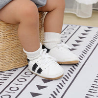 Baby Soft Soled Lace-up Casual Sneakers Wholesale Toddler Shoes - PrettyKid