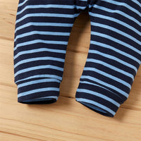 Baby Soft Striped Romper - PrettyKid