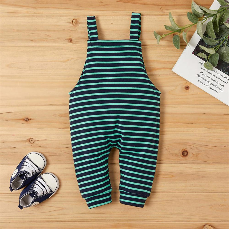 Baby Soft Striped Romper - PrettyKid