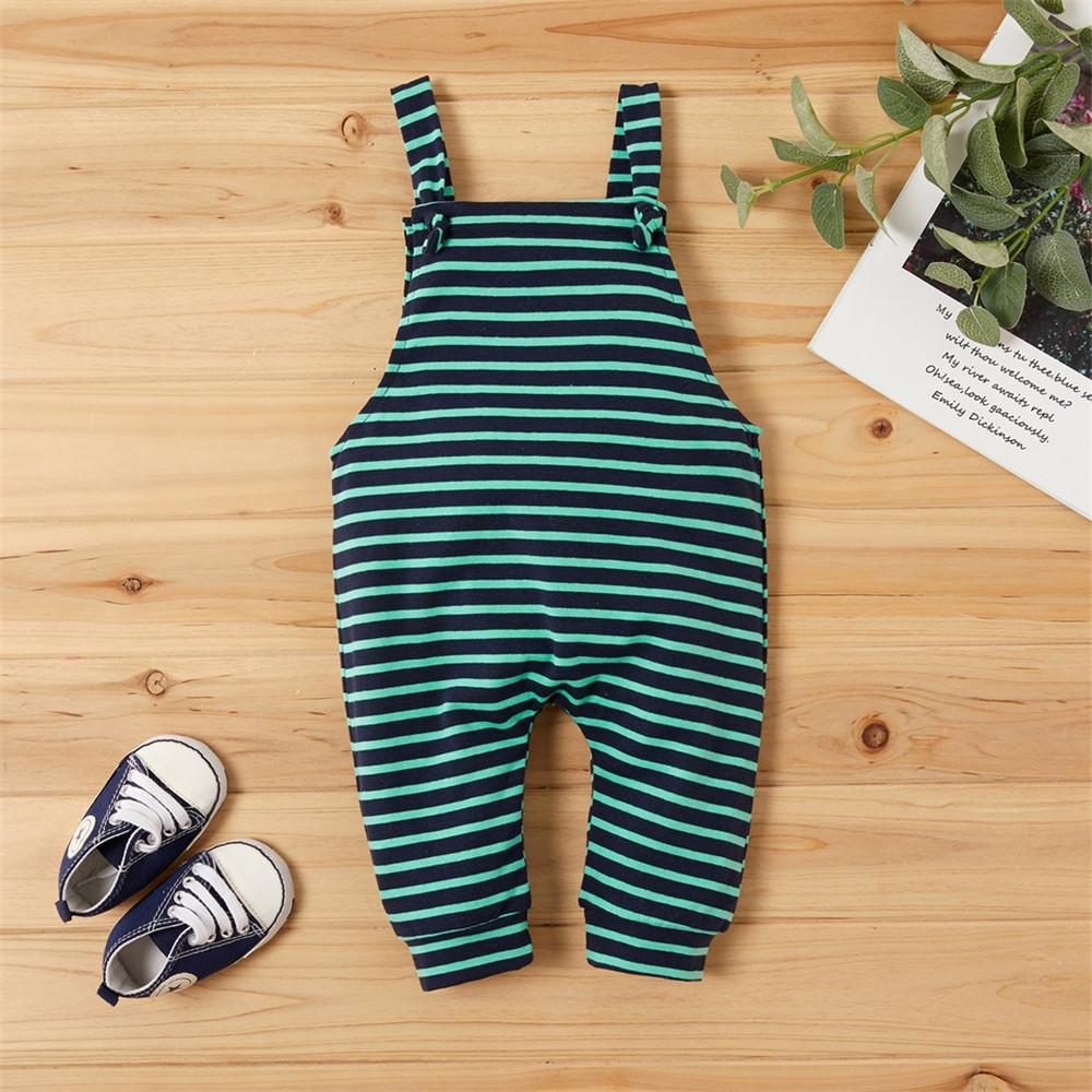 Baby Soft Striped Romper - PrettyKid