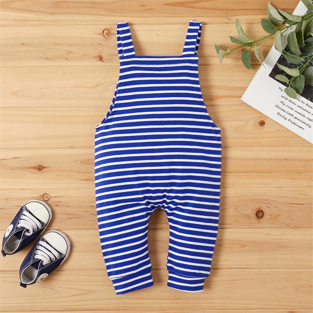 Baby Soft Striped Romper - PrettyKid