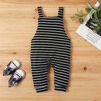 Baby Soft Striped Romper - PrettyKid