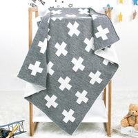 Baby Soft Stroller Cover Cross Wholesale Baby Blanket - PrettyKid