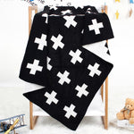Baby Soft Stroller Cover Cross Wholesale Baby Blanket - PrettyKid
