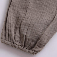 Unisex Solid Color Casual Harem Pants Bulk Childrens Clothing Suppliers - PrettyKid