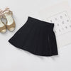 Girls Solid Color Casual Pleated Skirts Toddler Girl Wholesale Clothing - PrettyKid