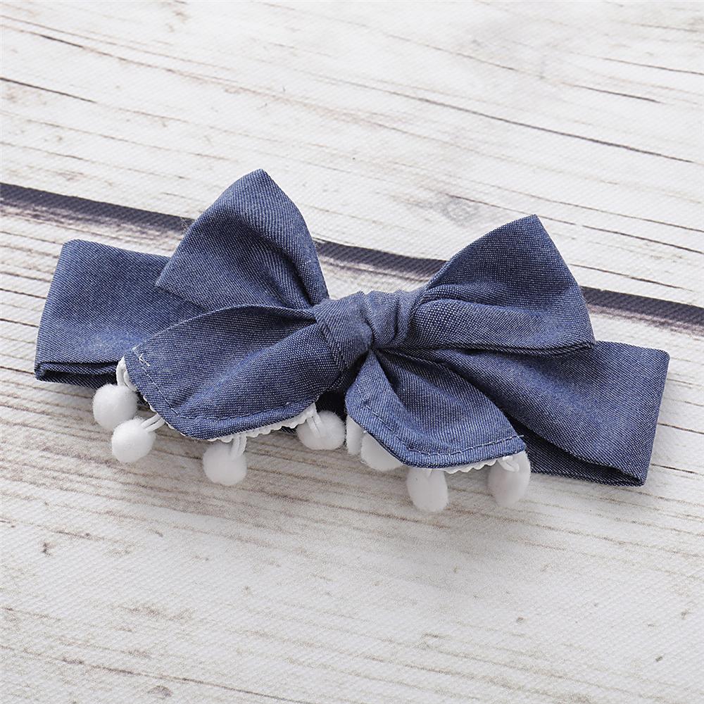 Girls Solid Color Casual Top & Trousers & Headband Girls Clothing Wholesale - PrettyKid