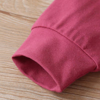 Baby Unisex Solid Color Long-sleeve Hooded Top & Pants Baby wear Wholesale - PrettyKid