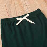 Girls Solid Color Long Sleeve T-shirt & Skirt Wholesale Girl Clothing - PrettyKid
