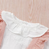 Girls Solid Color Long Sleeve Top & Suspender Skirt & Headband Baby Girl Wholesale - PrettyKid
