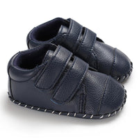 Baby Unisex Solid Color Magic Tape Flats Wholesale Infant Shoes - PrettyKid