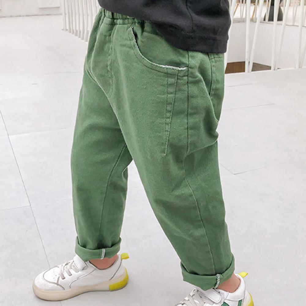 Boys Solid Color Pocket Casual Pants Wholesale Boys Clothing Suppliers - PrettyKid