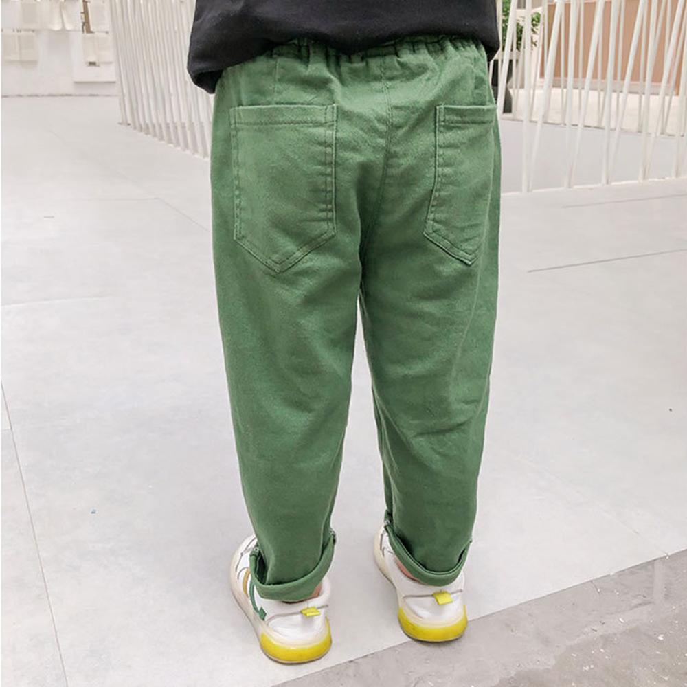 Boys Solid Color Pocket Casual Pants Wholesale Boys Clothing Suppliers - PrettyKid