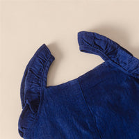 Baby Unisex Solid Color Sleeveless Romper Wholesale Baby Outfits - PrettyKid