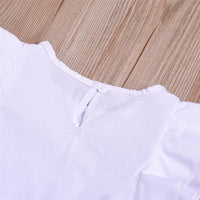 Girls Solid Color Sleeveless Top & Pearl Jeans Toddler Girls Wholesale - PrettyKid