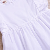 Girls Solid Color Sleeveless Top & Pearl Jeans Toddler Girls Wholesale - PrettyKid